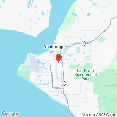 Map to  office in Anchorage, AK