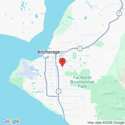Map to  office in Anchorage, AK