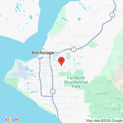 Map to  office in Anchorage, AK