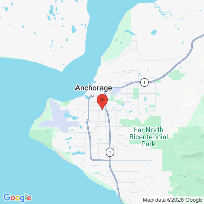 Map to  office in Anchorage, AK