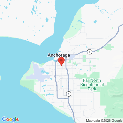 Map to  office in Anchorage, AK