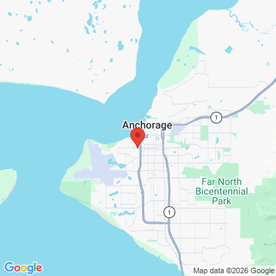 Map to  office in Anchorage, AK