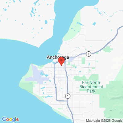 Map to  office in Anchorage, AK