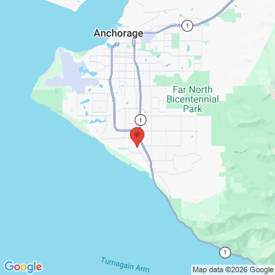 Map to  office in Anchorage, AK