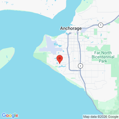 Map to  office in Anchorage, AK