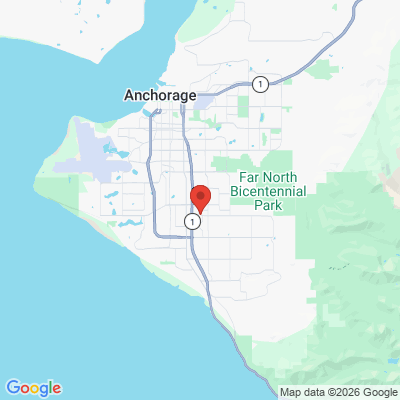 Map to  office in Anchorage, AK