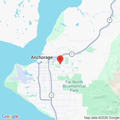 Map to  office in Anchorage, AK