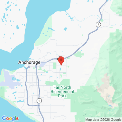 Map to  office in Alaska Premier Dental Group