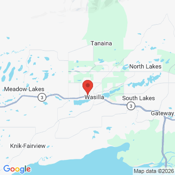 Map to Wasilla Dental Center office in Wasilla, AK