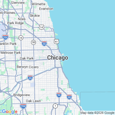 Map for Chicago, IL