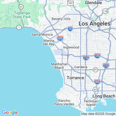 Map for El Segundo, CA
