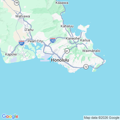 Map for Honolulu, HI