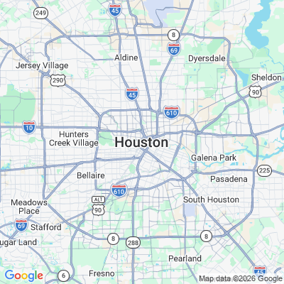 Map for Houston, TX