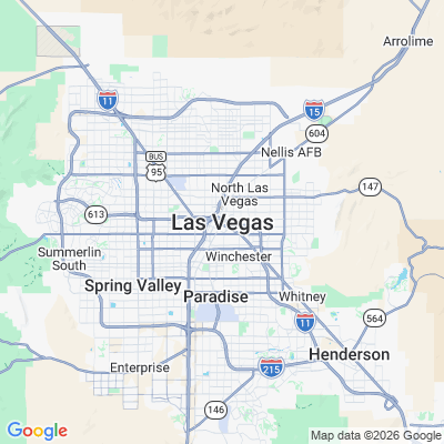 Map for Las Vegas, NV