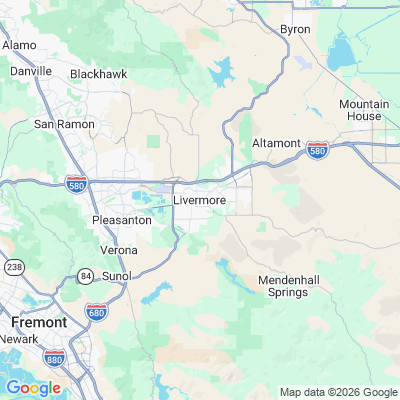 Map for Livermore, CA