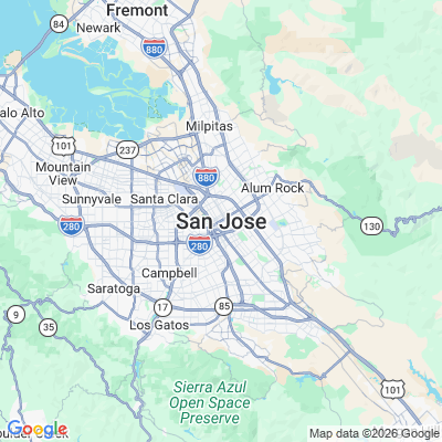 Map for San Jose, CA